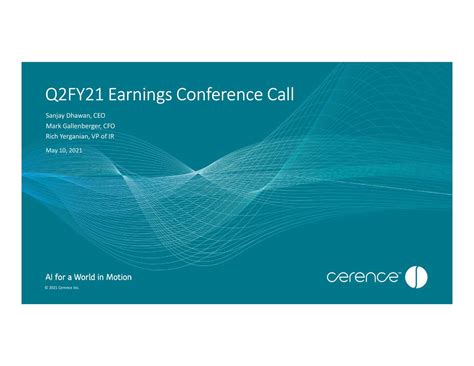 Cerence: Fiscal Q2 Earnings Snapshot